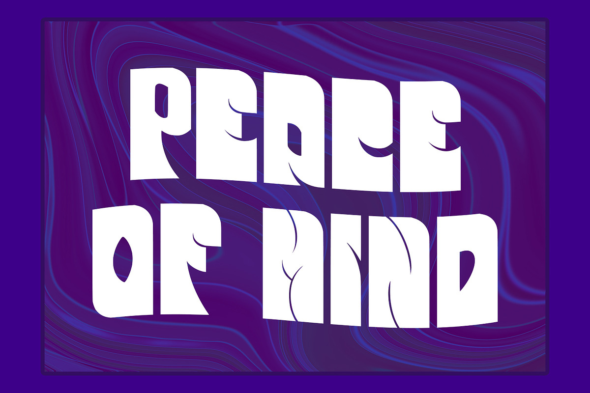 Borque Display Font, a Sans Serif Font by Maulana Creative (Photo 4 of 7)
