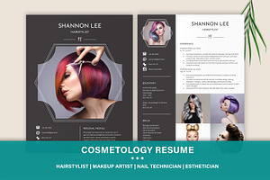 Hairstylist Resume Template