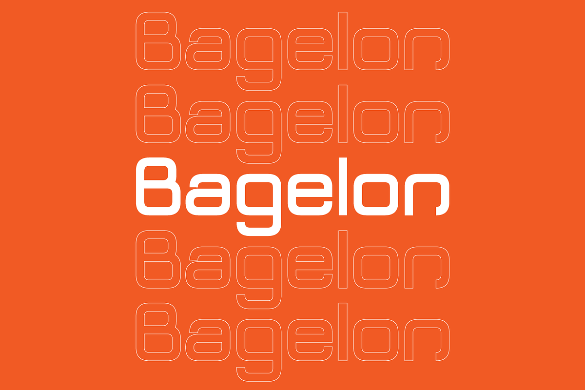 Bagelon, a Sans Serif Font by Zaloma Studio (Photo 3 of 15)