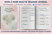 PCOS / PCOD Health Tracker Journal, a Design Template by Book2bees (Thumbnail 1 of 4)