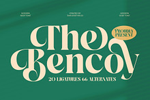 The Bencoy Modern Serif Display