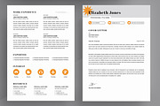 Creative Resume Template, a Resume Template by ContestDesign (Thumbnail 2 of 3)