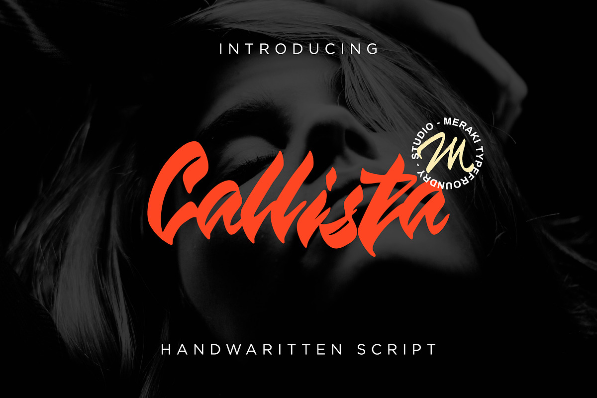 Callista Script Display, a Script Font by merakistd (Photo 1 of 10)