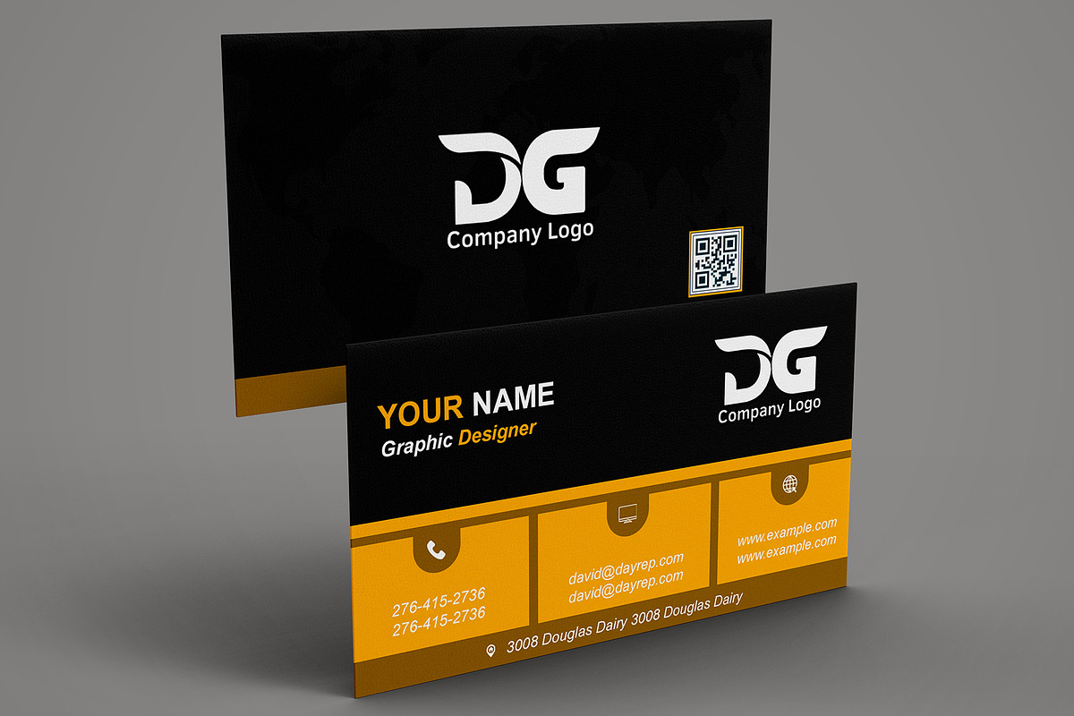 Editable Visiting Card Design preview 8
