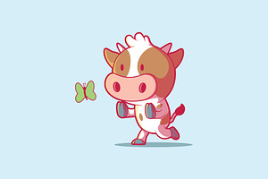 Running Cow!