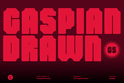 CS Caspian Drawn, a Sans Serif Font by Craft Supply Co. (Thumbnail 1 of 8)