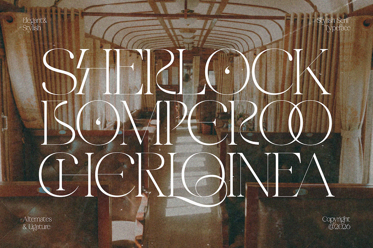 Midnight Obstacle, a Serif Font by Godbless Studio (Photo 3 of 14)