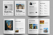 Design Portfolio Magazine Template, a Magazine Template by MightyDesign (Thumbnail 1 of 6)