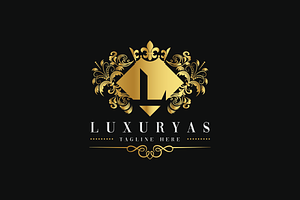 Luxuryas Letter L Logo