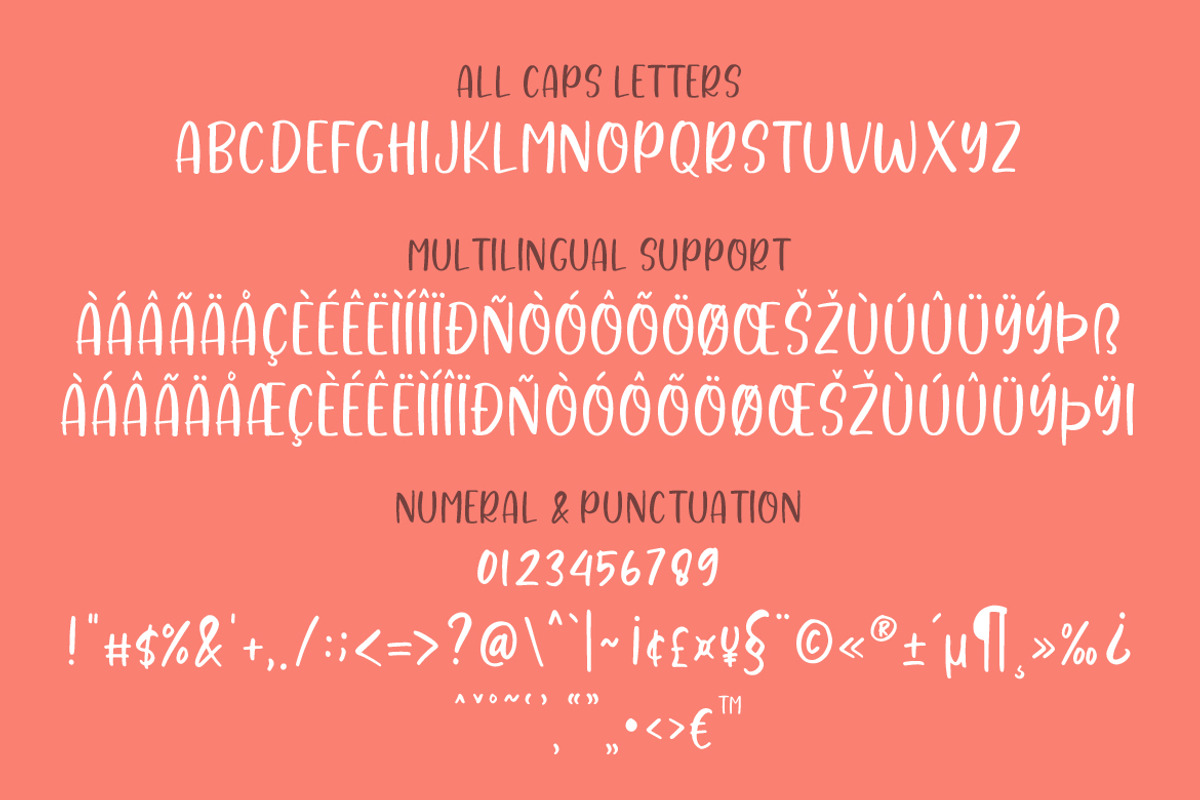 Salmonpie | A Cute Handwritten Font, a Script Font by Ef Studio (Photo 11 of 11)