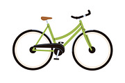 Mountain & road bikes. Bicycles set, a Transportation Illustration by Good Studio (Thumbnail 4 of 7)