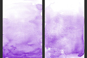 Purple Ombre Watercolor Backgrounds, a Texture Graphic by M. by mprintly (Thumbnail 3 of 6)