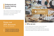 Catering Services Business Postcard, a Card Template by Nisha Droch (Thumbnail 2 of 3)