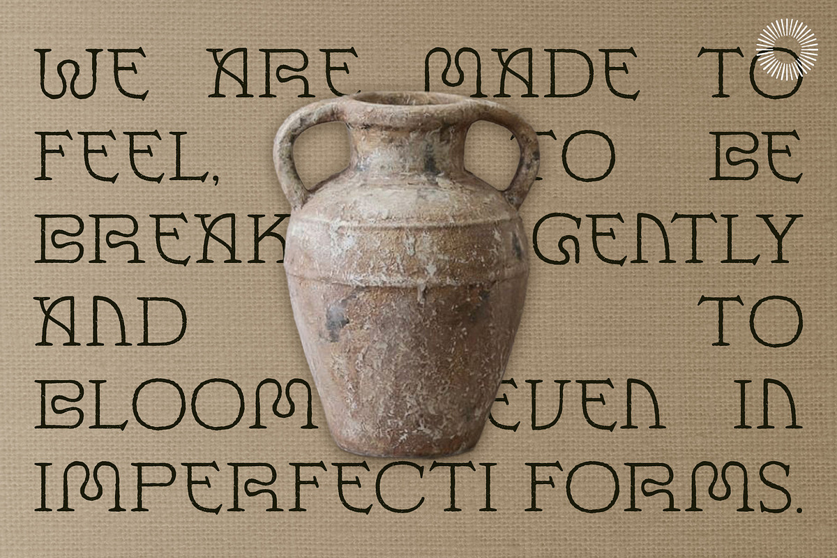 Thane Lantera - Old Press Print, a Serif Font by Setara Langit CreativeStd (Photo 2 of 14)