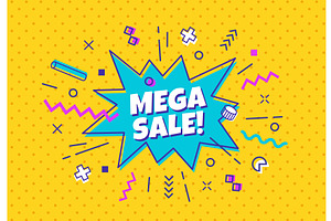 Comics bubble effect sale, a Decorative Illustration by Vector Tradition