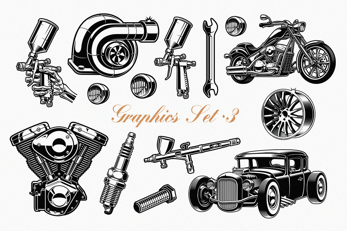 Vintage Fonts & Graphics Bundle, a Handwritten Font by Harry Kasyanov (Photo 12 of 16)