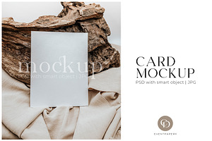 Card Mockup 8x10