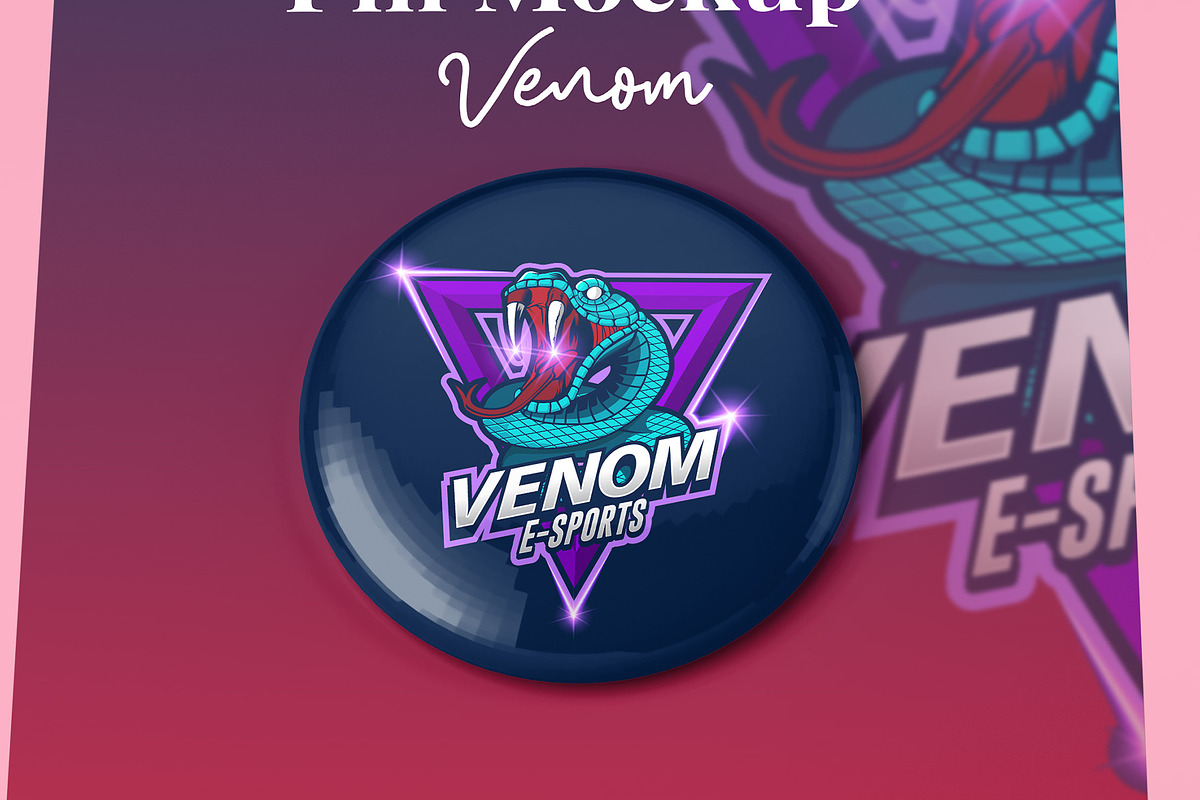 Pin Button Mockup - 8 Views, an Advertising Mockup by Illusiongraphic (Photo 18 of 23)