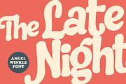 Angel Winkle a Bouncy Bold Font, a Font by Blankids Studio (Thumbnail 4 of 12)