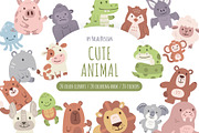 Animal Friends Clipart, an Animal Illustration by Palau (Thumbnail 1 of 10)