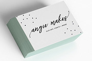 Lovefern Font + SWASHES, a Script Font by Angie Makes (Thumbnail 5 of 7)