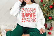 Valentines Love Floral PNG, an Illustration by CraftArtStudio (Thumbnail 4 of 4)
