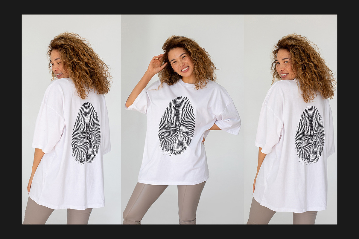 T-Shirt Mock-Up Set, a Shirt Mockup by Freeman Studio (Photo 6 of 18)