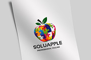 Solution Apple Logo, a Branding & Logo Template by Design_Planet (Thumbnail 1 of 3)