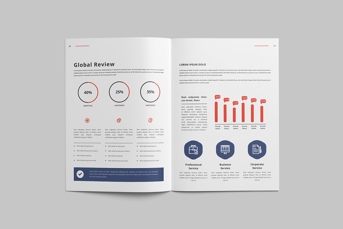 Corporate Brochure 2020, a Brochure Template by Tanber Hossen (Photo 6 of 14)