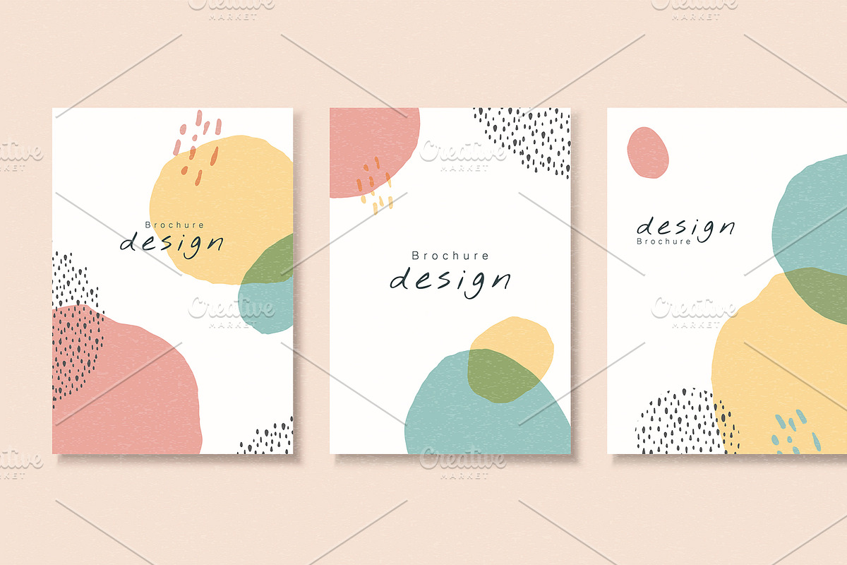 Minimal cover template design, a Brochure Template by TotallypicRF