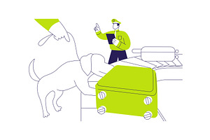 Drug detection abstract concept, a Transportation Illustration by Visual Generation