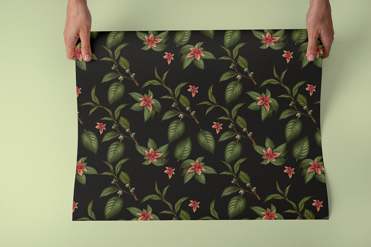 Floral Pattern & Botanicals, a Pattern Graphic by NatalieArtsDenysenko (Photo 7 of 9)
