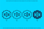 3 Letter Monogram Maker - PS Hangbla, a Serif Font by Para-Scope Design (Thumbnail 7 of 8)