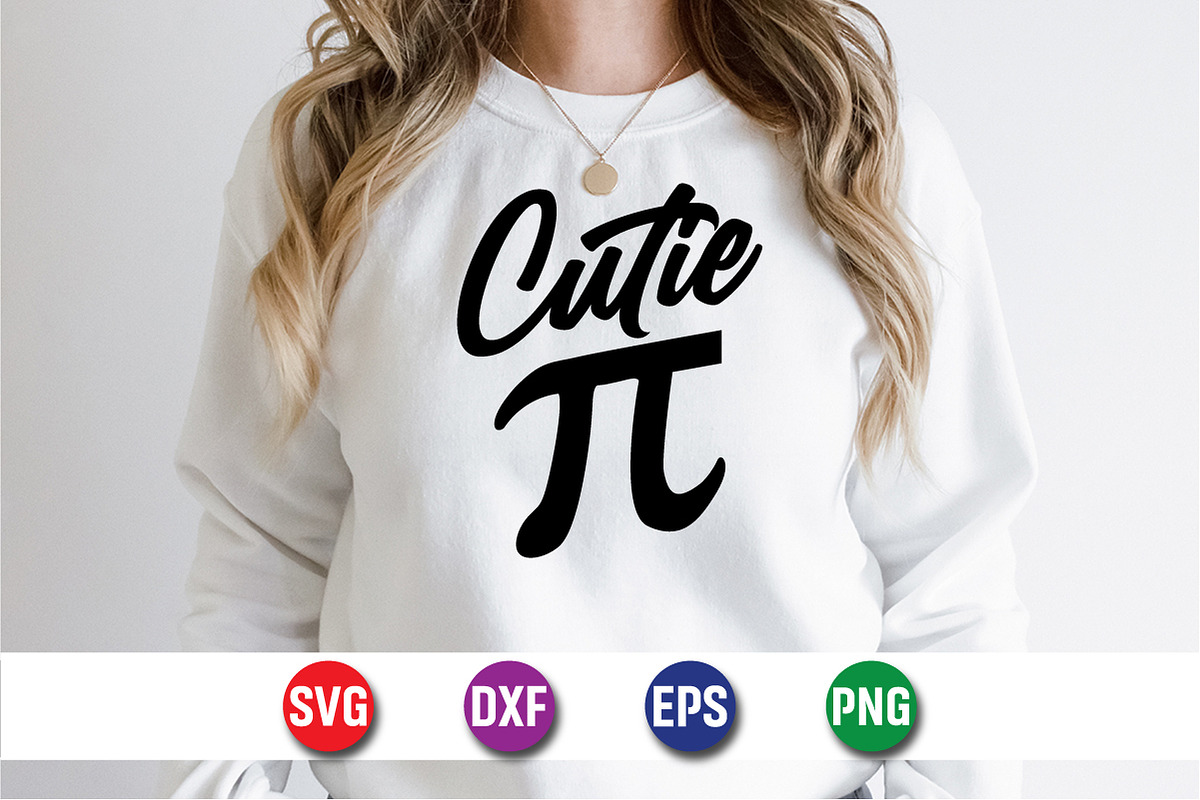 Cutie Pi, Happy Pi Day, an Object Graphic by SVGCuteShop (Photo 3 of 3)