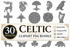 Celtic Black and white designs