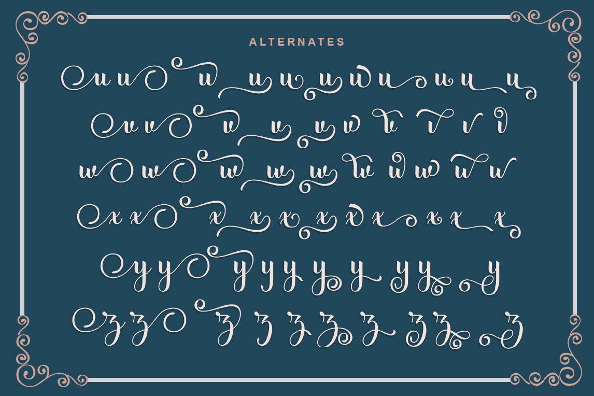 Kimberly Script, a Script Font by Rotterlab Studio (Photo 12 of 14)