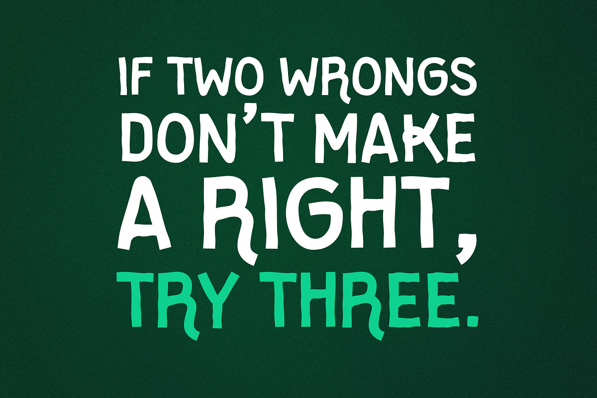 Jamba - A Casual Playful Font, a Handwritten Font by Parker Creative (Photo 2 of 8)