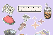 Autumn Aesthetic Sticker Pack, a Seasonal Illustration by Noorist (Thumbnail 50 of 68)