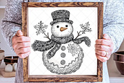 Handmade Lace Christmas Clipart, an Illustration by SinaCreation (Thumbnail 5 of 7)