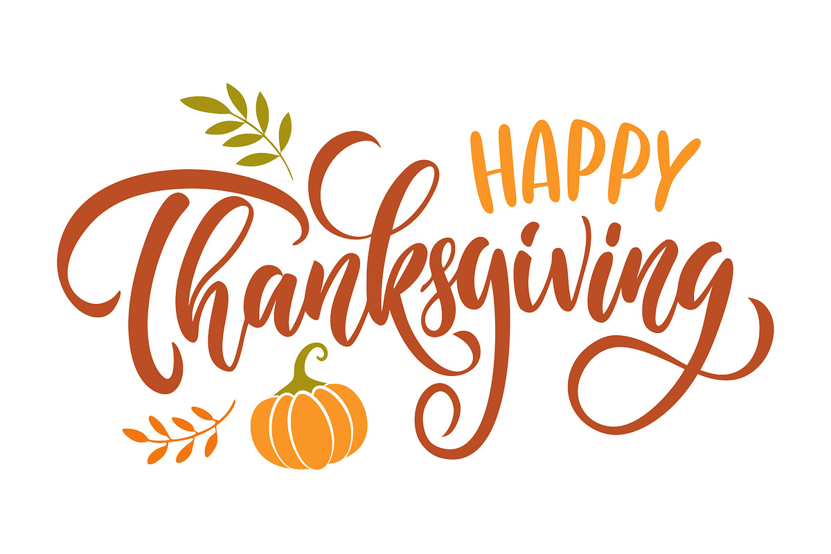 Happy Thanksgiving, a Seasonal Illustration by Finevector (Photo 1 of 3)