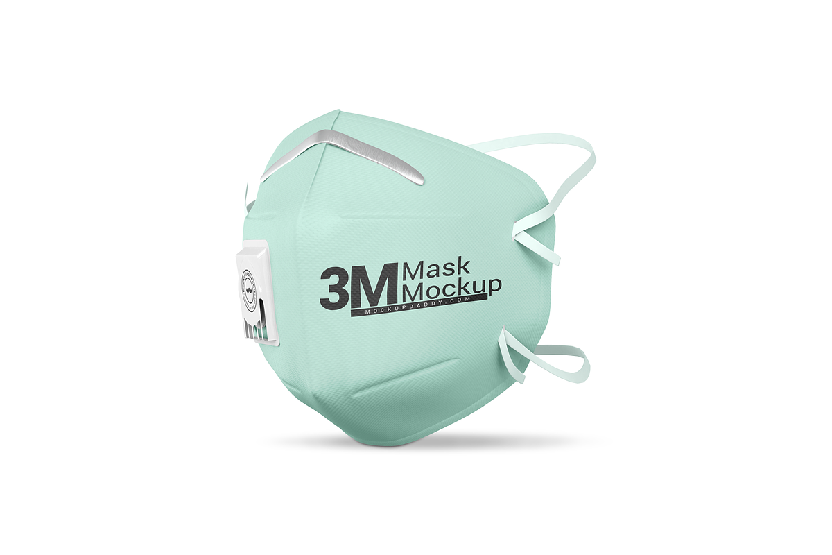 Medical Face Mask Mockup, a Mask Mockup by Mockupdaddy (Photo 5 of 9)