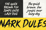 Nark Dules Brush Font Expressive, a Handwritten Font by Maulana Creative (Thumbnail 5 of 7)