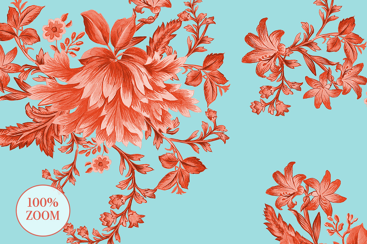 Floral Seren Prints & Patterns, a Pattern Graphic by GND ART STUDIO (Photo 8 of 8)