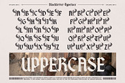 Dreamhour Typeface, a Blackletter Font by alit design (Thumbnail 9 of 20)