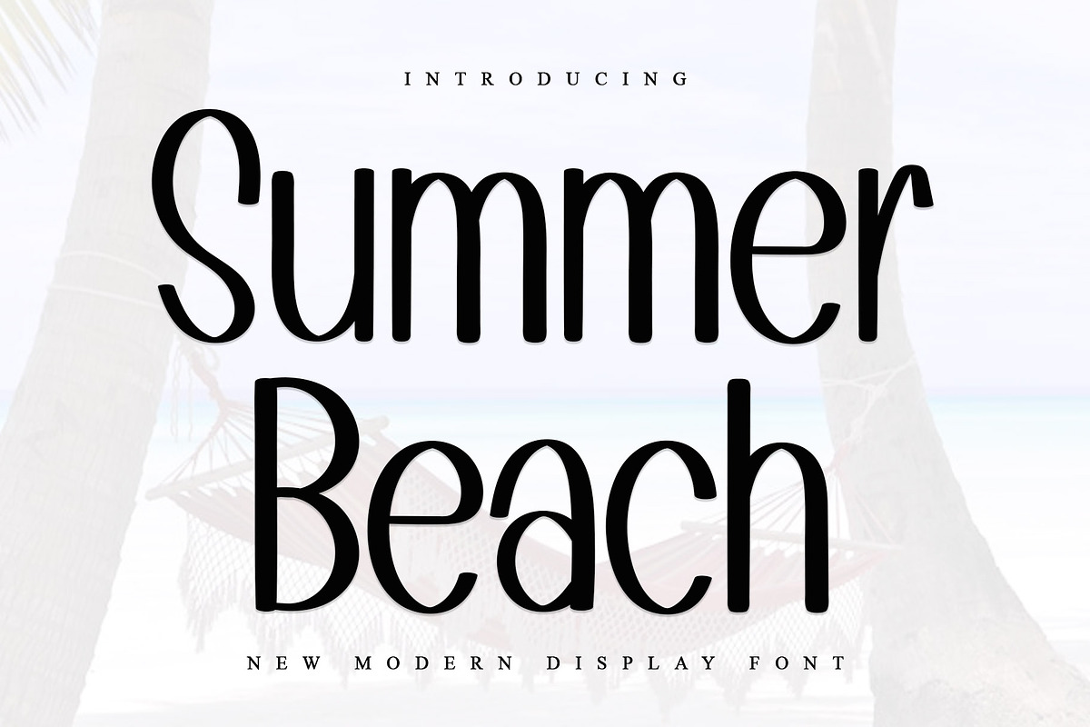 Summer Beach, a Handwritten Font by InermediaSTUDIO (Photo 1 of 7)