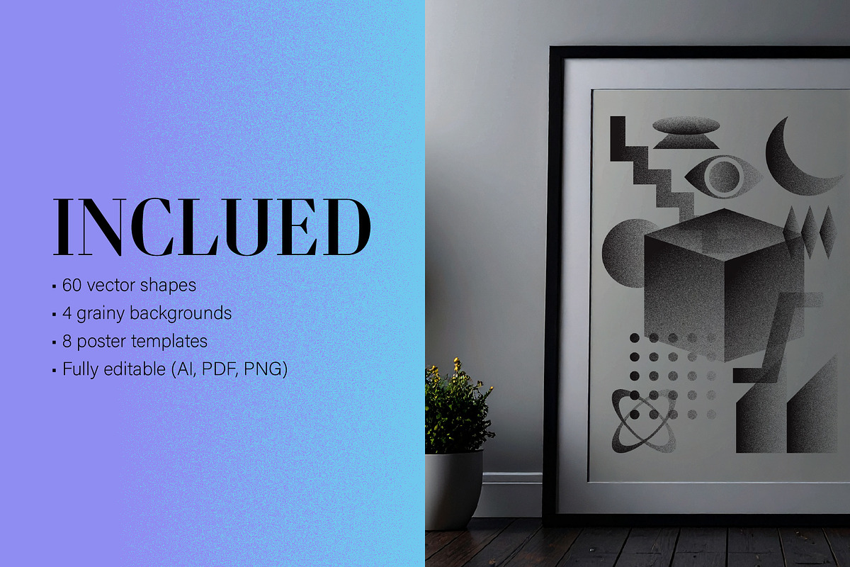 Formé – A Study in Shape and Texture, a Texture Graphic by Neatly Made Studio (Photo 2 of 18)