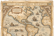 Old Maps Scrapbook Paper Printable, a Decorative Illustration by Image for Sale (Thumbnail 2 of 4)