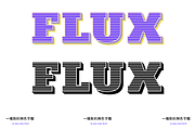 Flux Font, a Slab Serif Font by yaisalinas (Thumbnail 1 of 14)