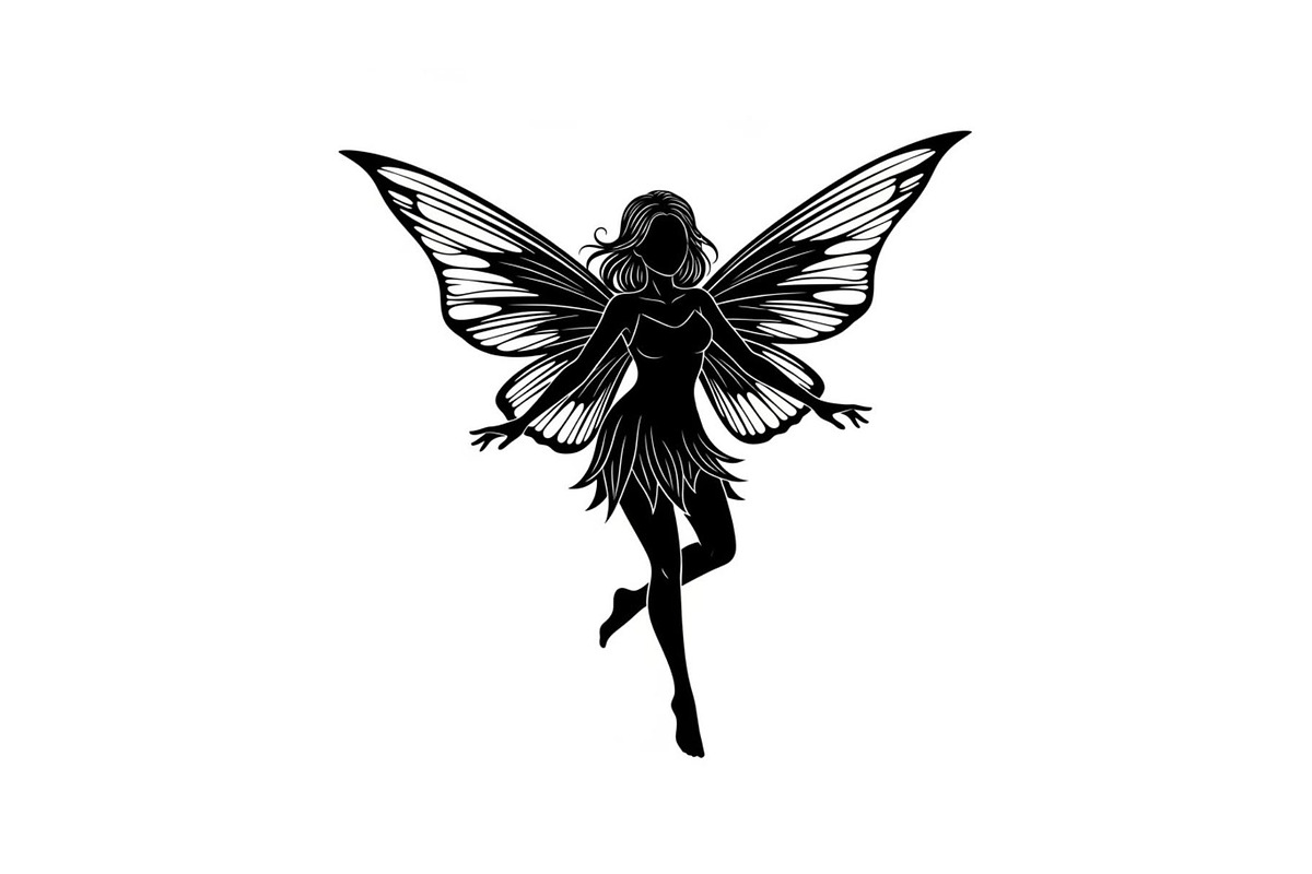 Magical Fairy Silhouette Bundle, an Illustration by jahid234 (Photo 33 of 51)