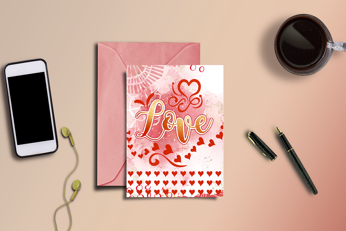 Line Art Hearts Procreate/Affinity, a Brush Add-On by DeloresArt (Photo 3 of 14)